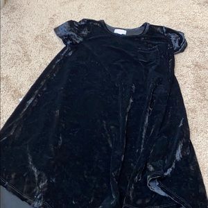 Velvet Black Girls Dress Lularoe Size 10
